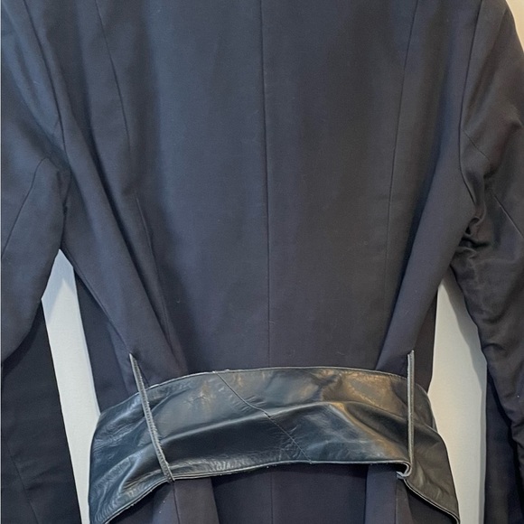 Mackage belted spring trench navy size S - Picture 3 of 3